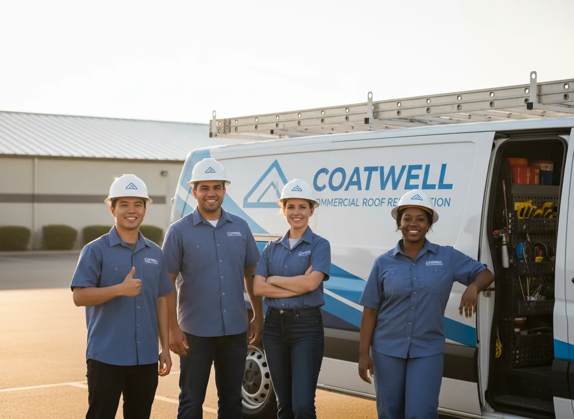 Commercial roof coating company in New Vienna, IA